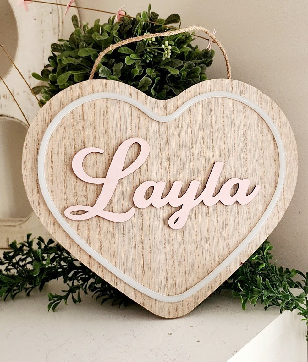 LED LIGHT SIGN 11IN