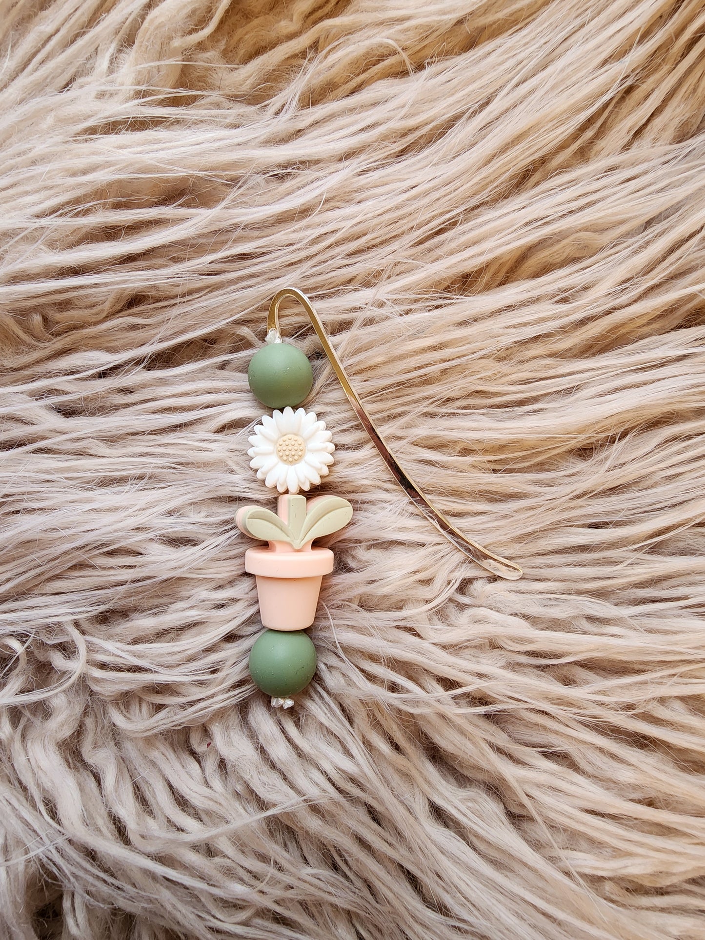 Flower Pot Book Mark