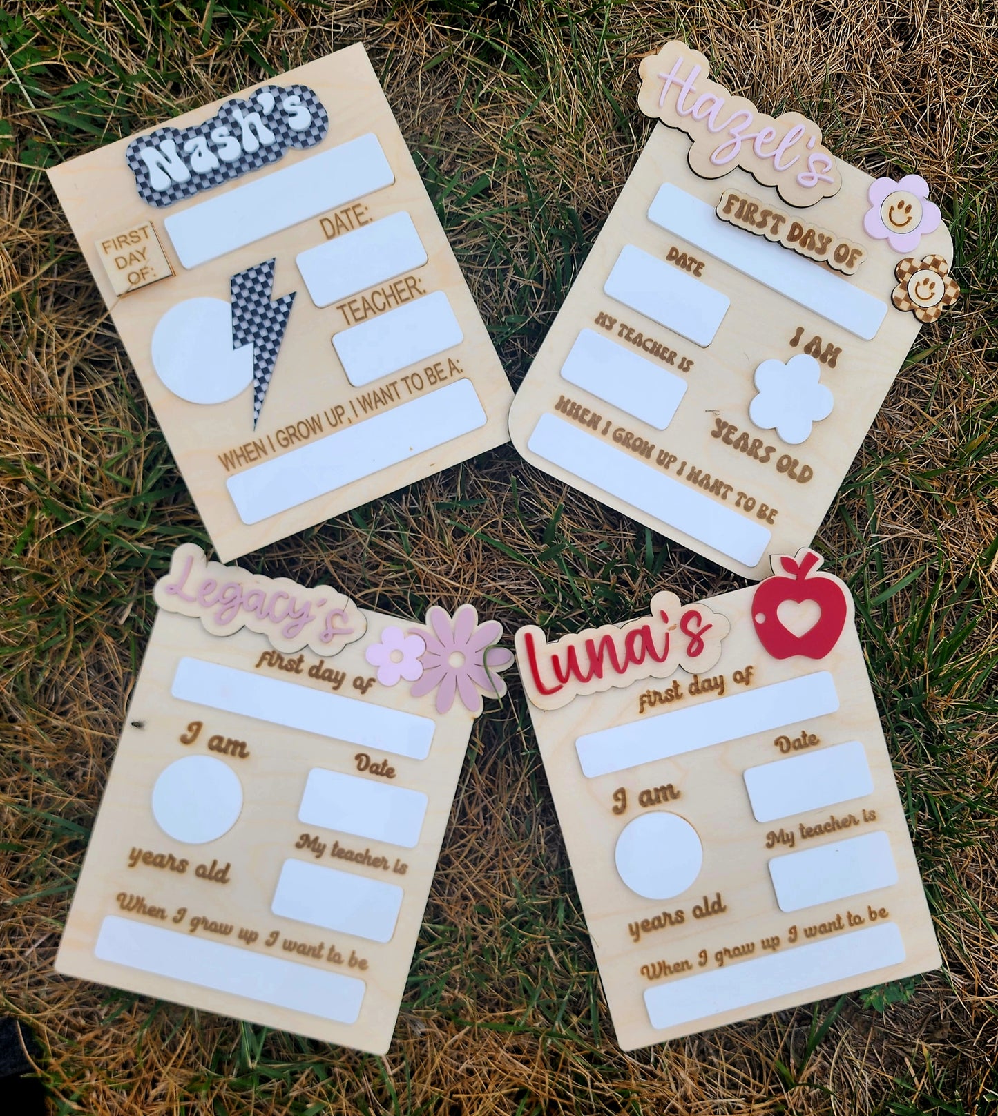 1st/Last Day of School Signs