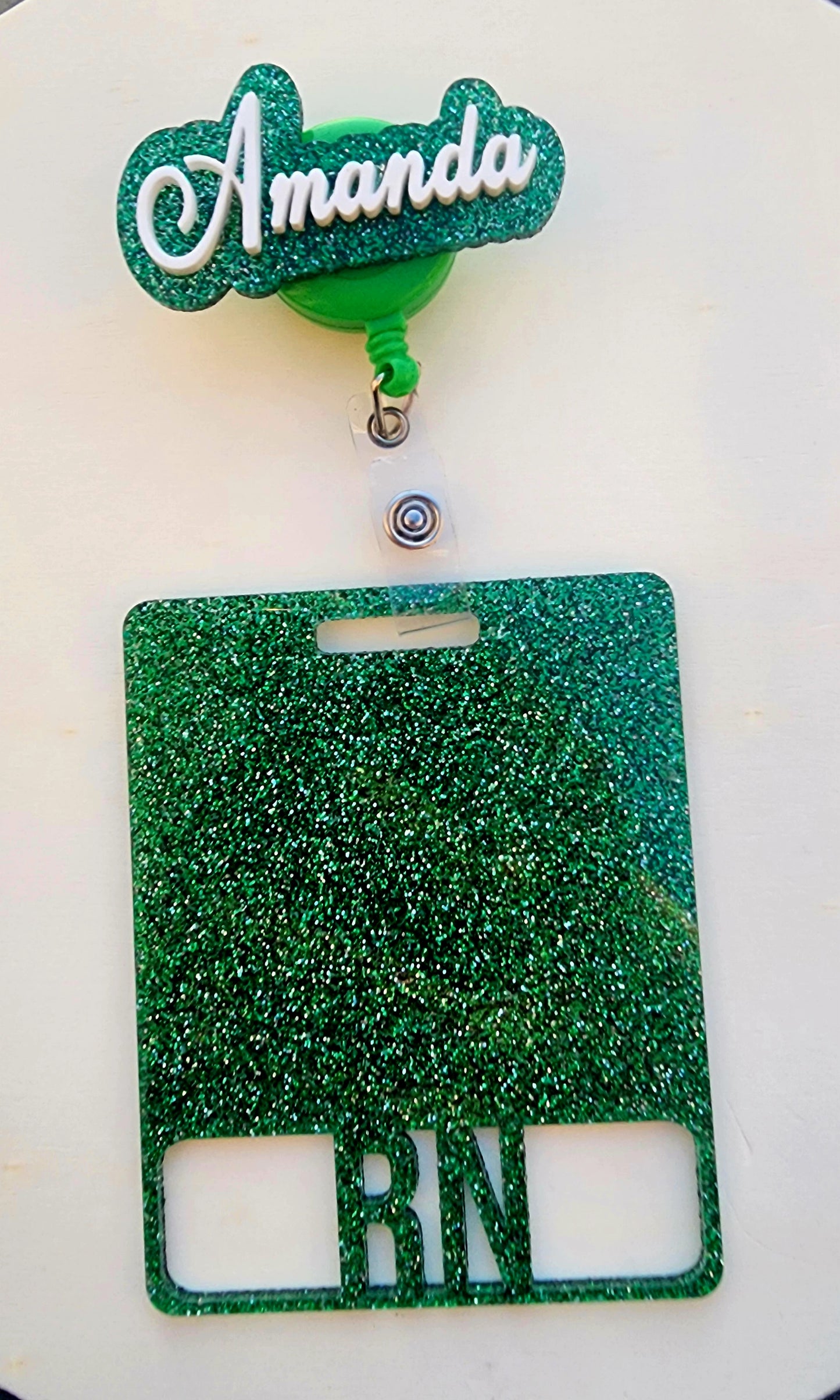 Acrylic Badge Reel and Badge Buddy