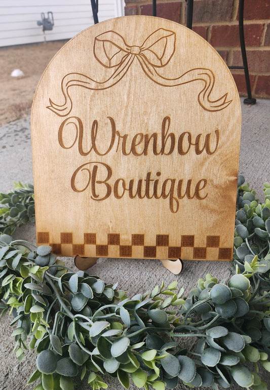 Small Business Logo Sign