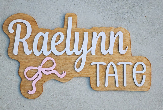 Room Name Sign