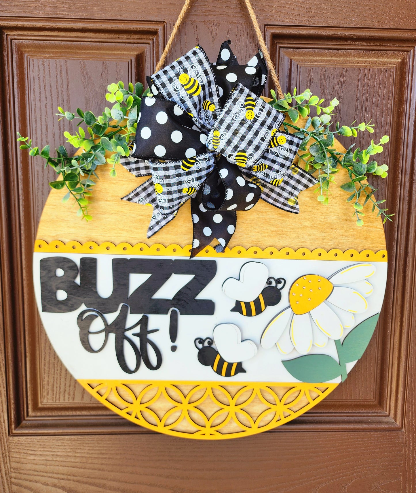 Buzz Off Door Hanger
