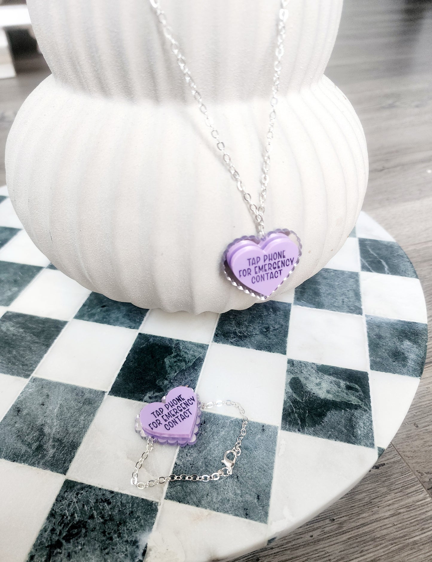 NFC Necklace and Bracelet