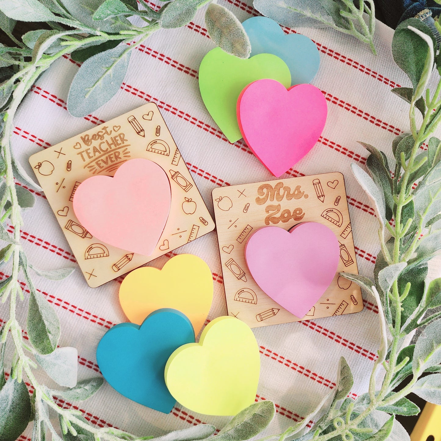 Heart Stick Note Pad