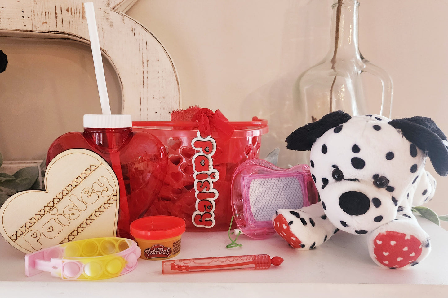 Filled Valentines Day Baskets