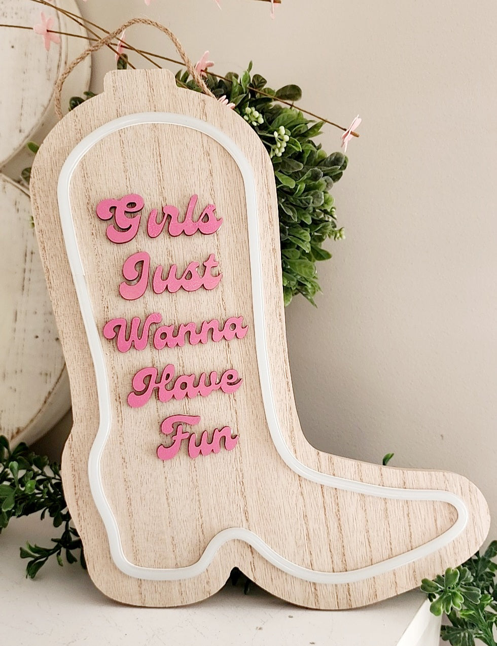 LED LIGHT SIGN 11IN
