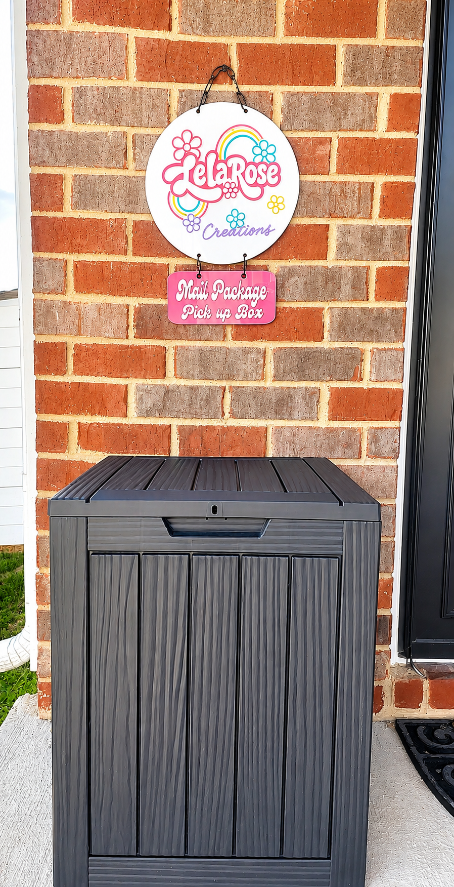 Porch Pick up /Drop Off Sign