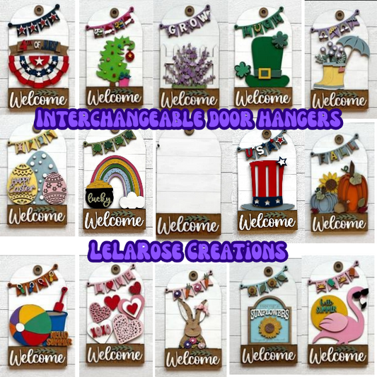 Interchangeable Door Hanger INSERTS
