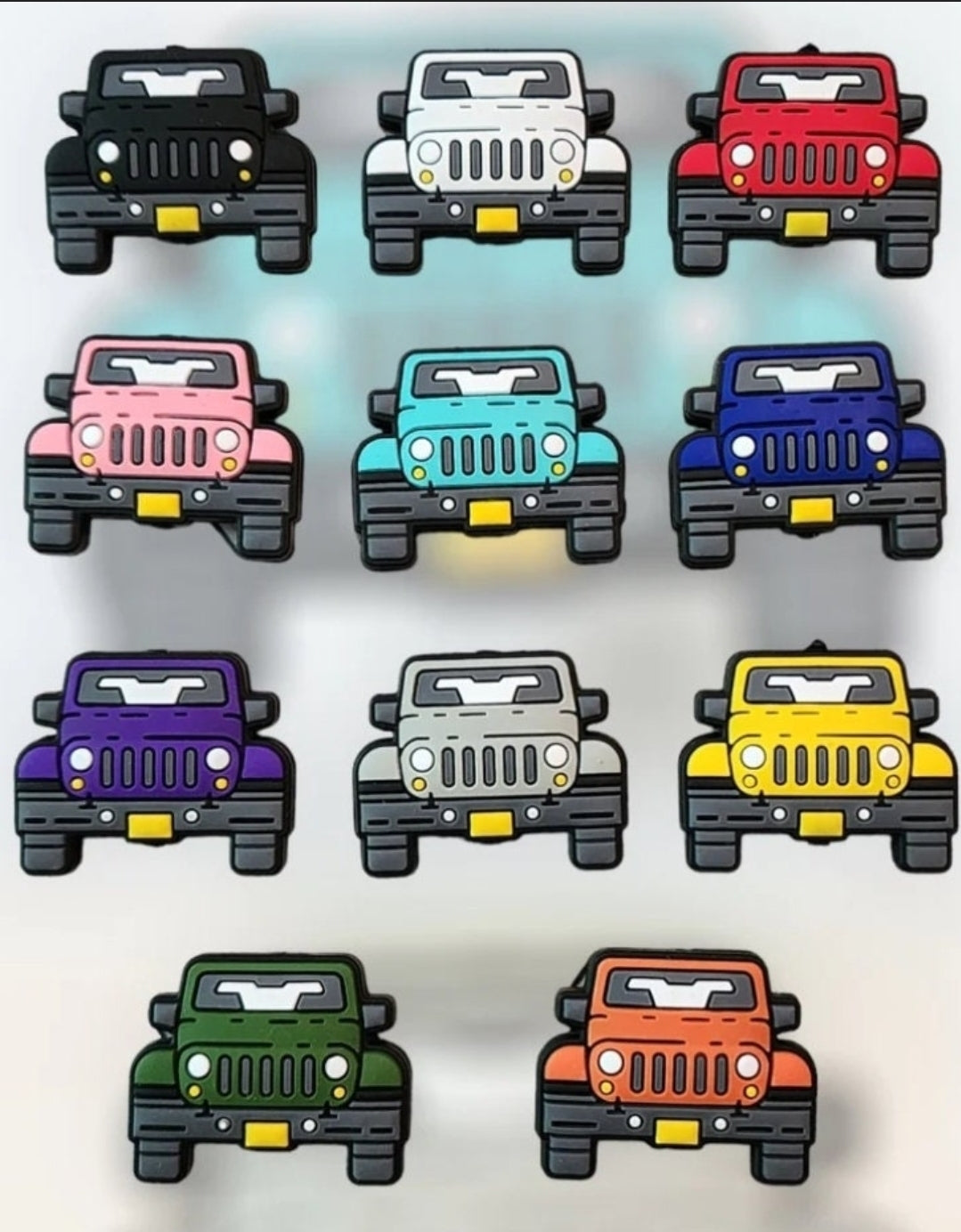 Jeep Wristlet and Car charm