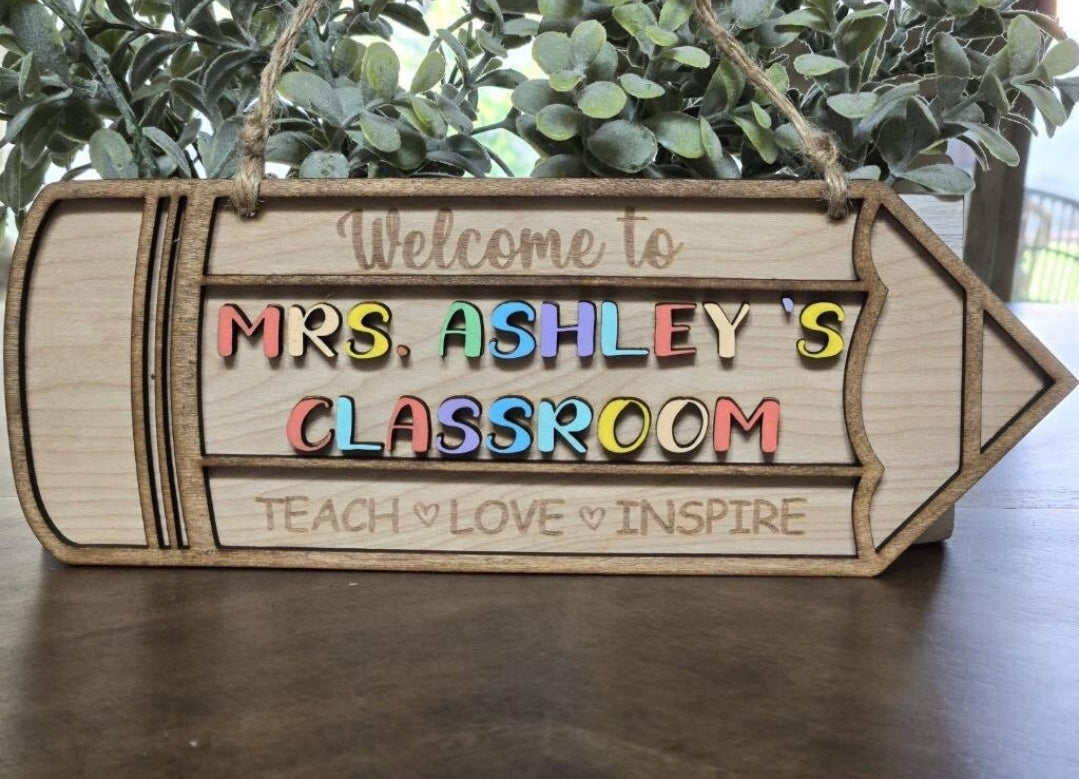 Pencil Door Hanger