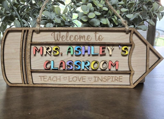Pencil Door Hanger