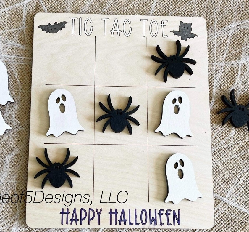Tic-tac-toe halloween