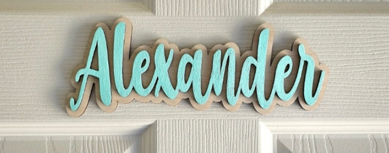Door Name Sign