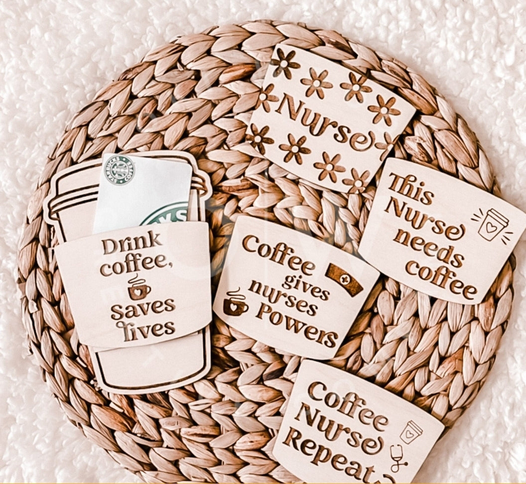 Nurses Gift Card Holders