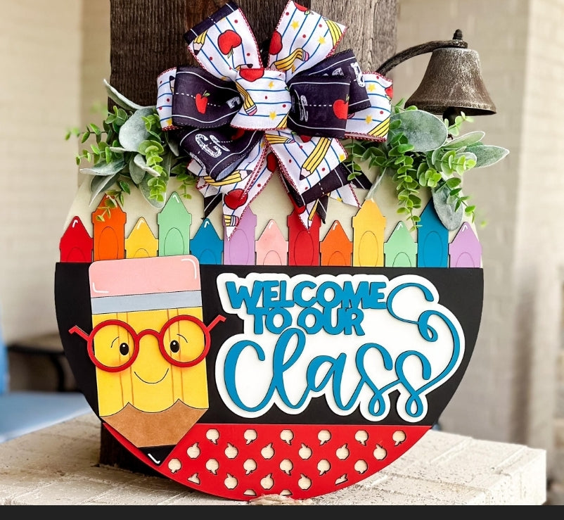 Teacher door hangers