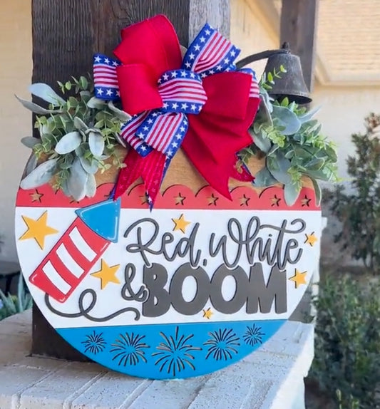Red White and Boom Hanger