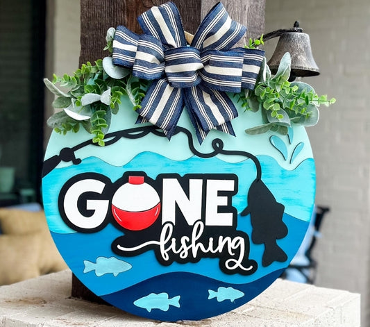 Gone Fishing Hanger