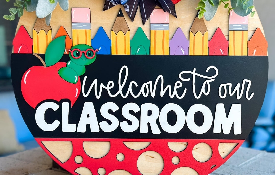 Teacher door hangers