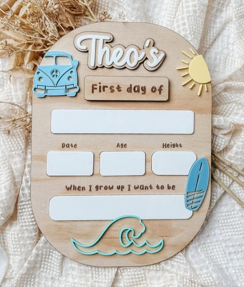 1st/Last Day of School Signs