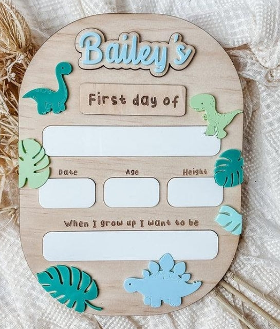 1st/Last Day of School Signs