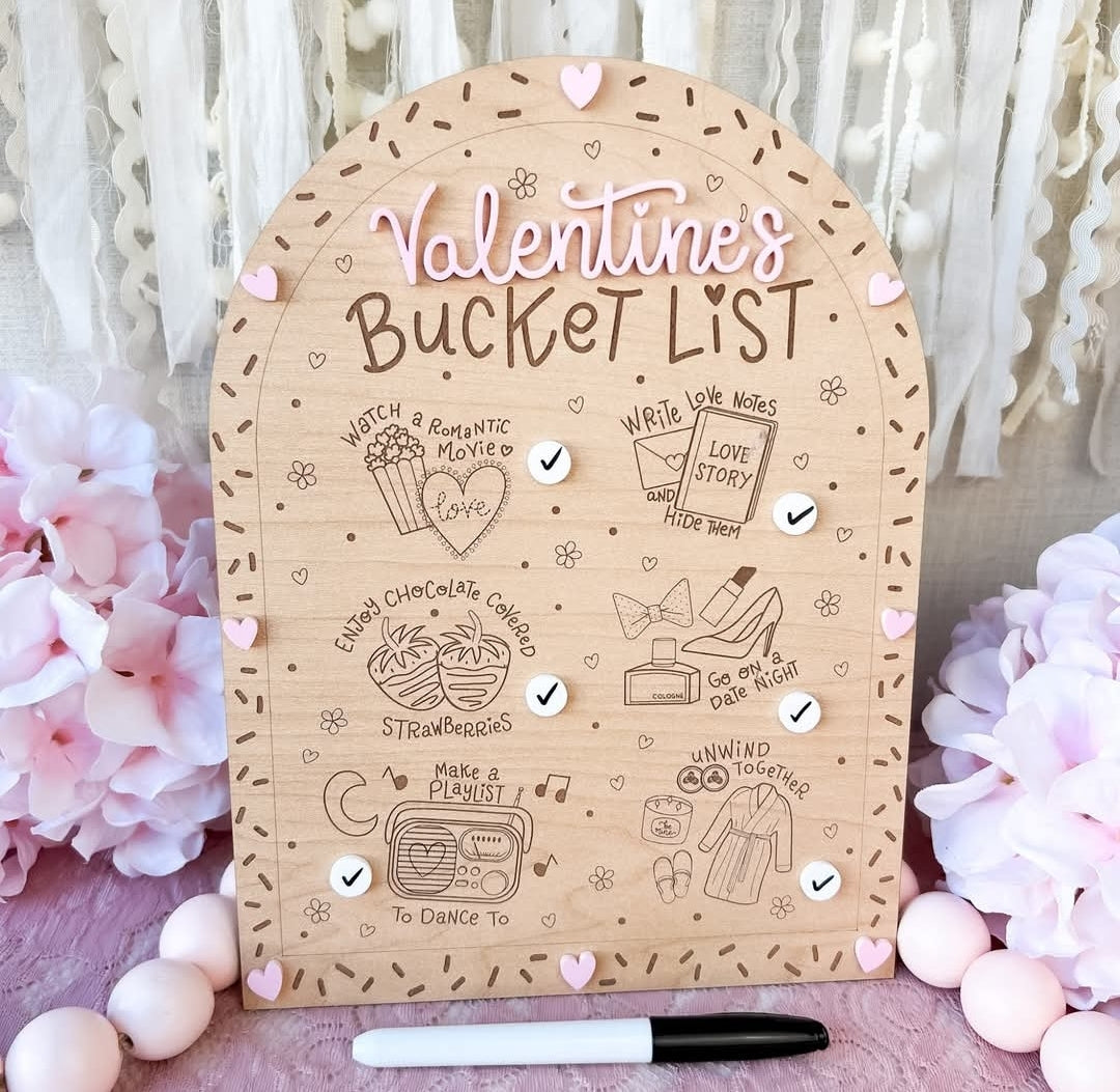 Valentines Bucket List