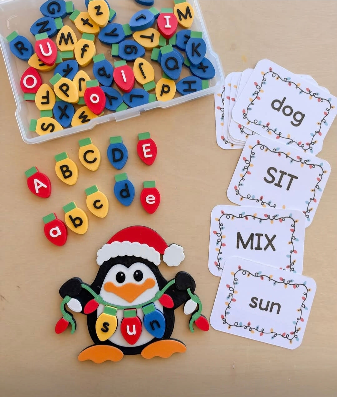 Penguin Word Activity