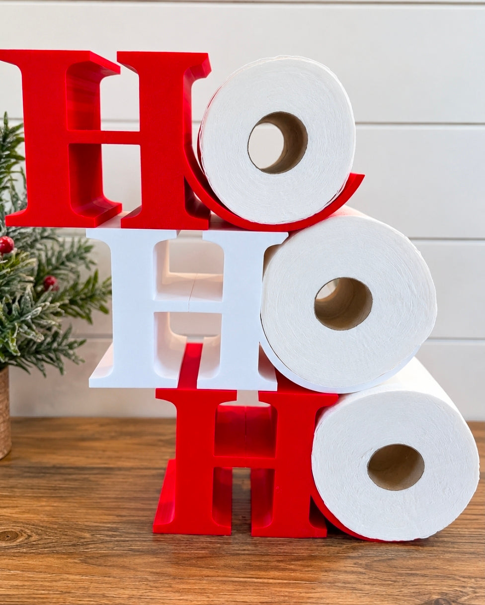 Ho ho ho toliet Paper Holder
