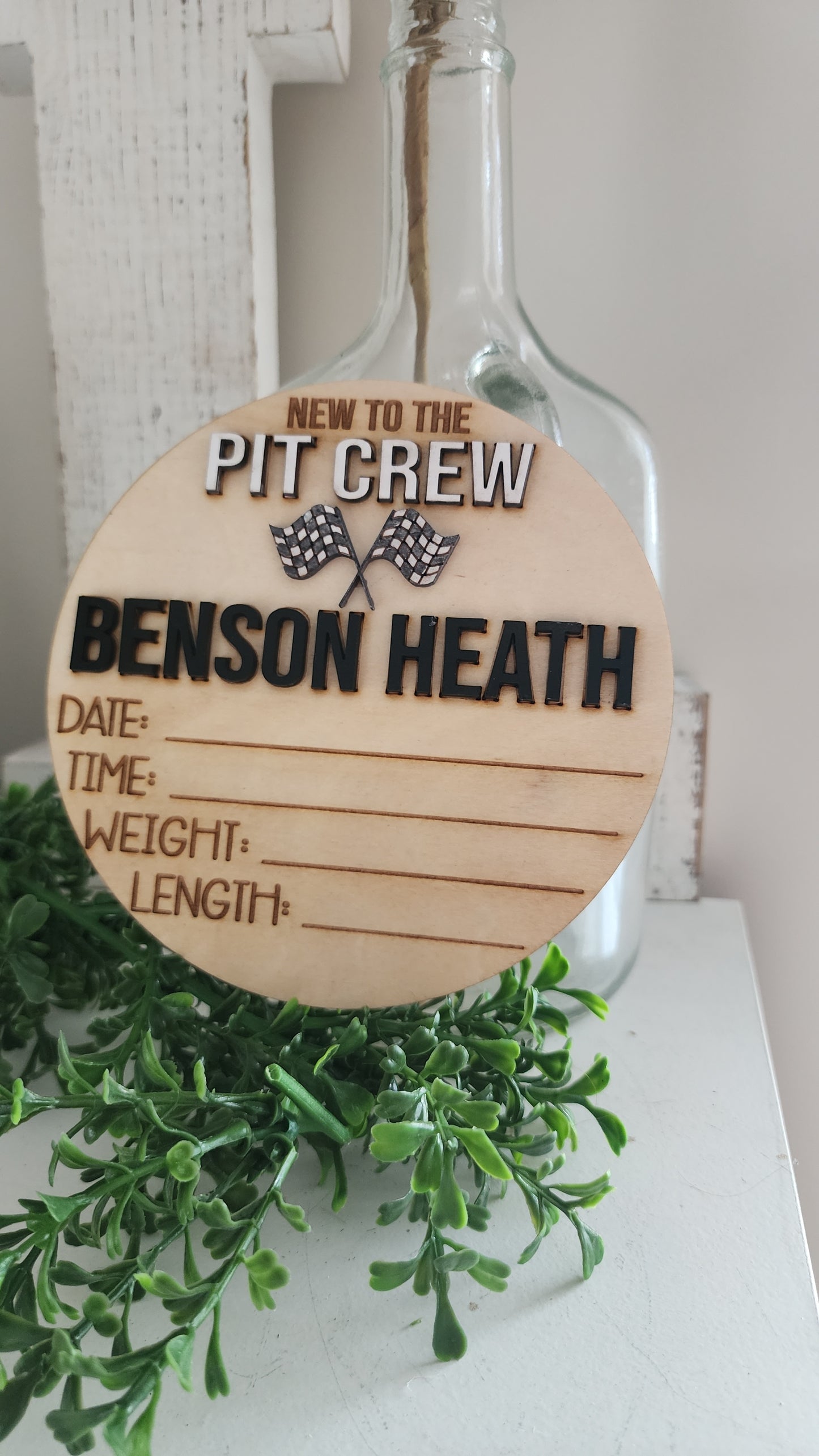 Custom Baby Announcement sign