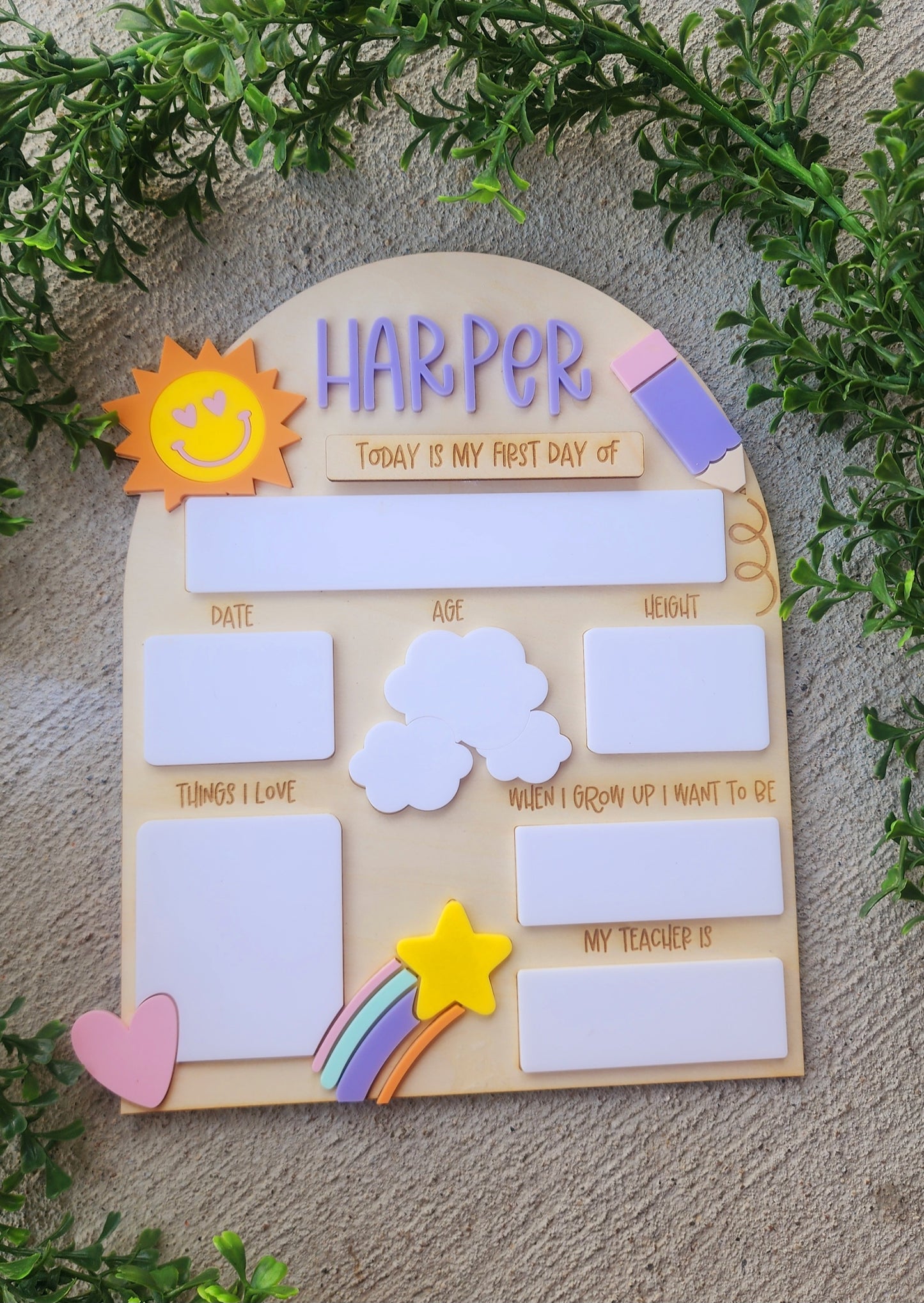 1st/Last Day of School Signs