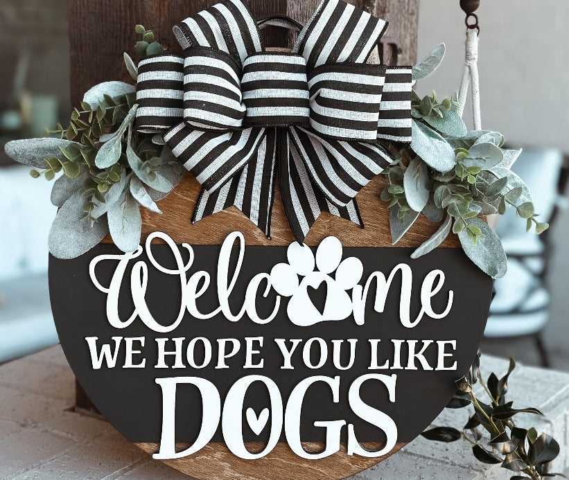 Dogs Door Hanger