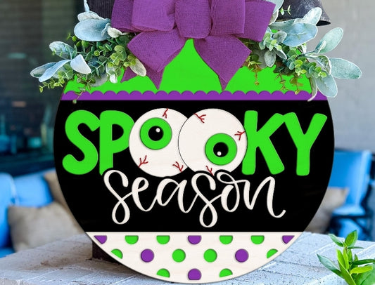 Spooky Season Door Hanger