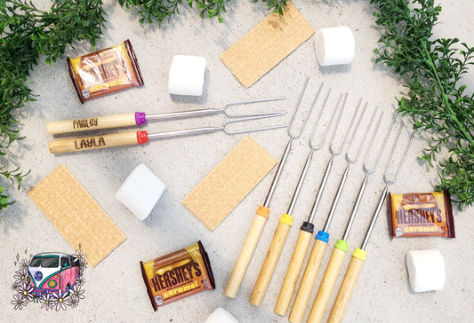 Personalized Smores Sticks