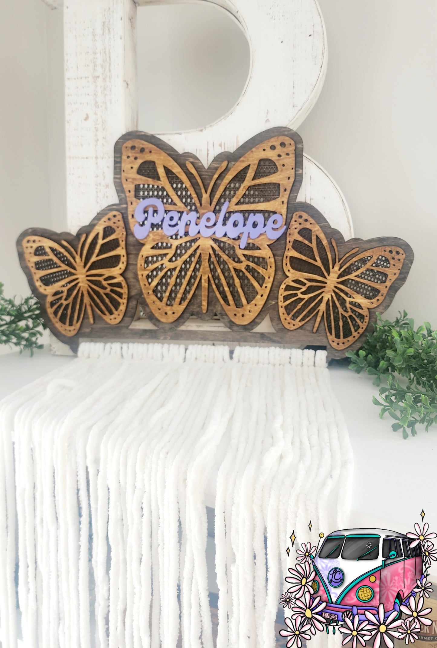 3 Butterfly Bow Holder