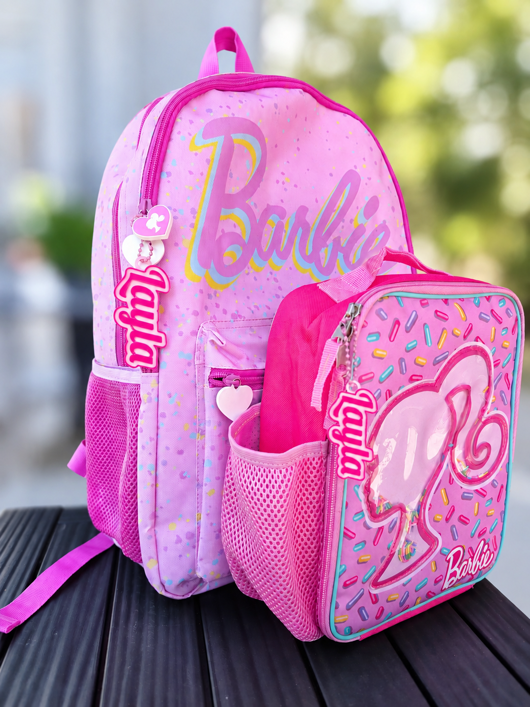 Backpack Name Tag with FREE LUNCH BOX TAG