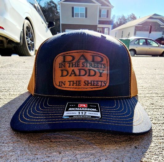 Custom Leather Patch Hat