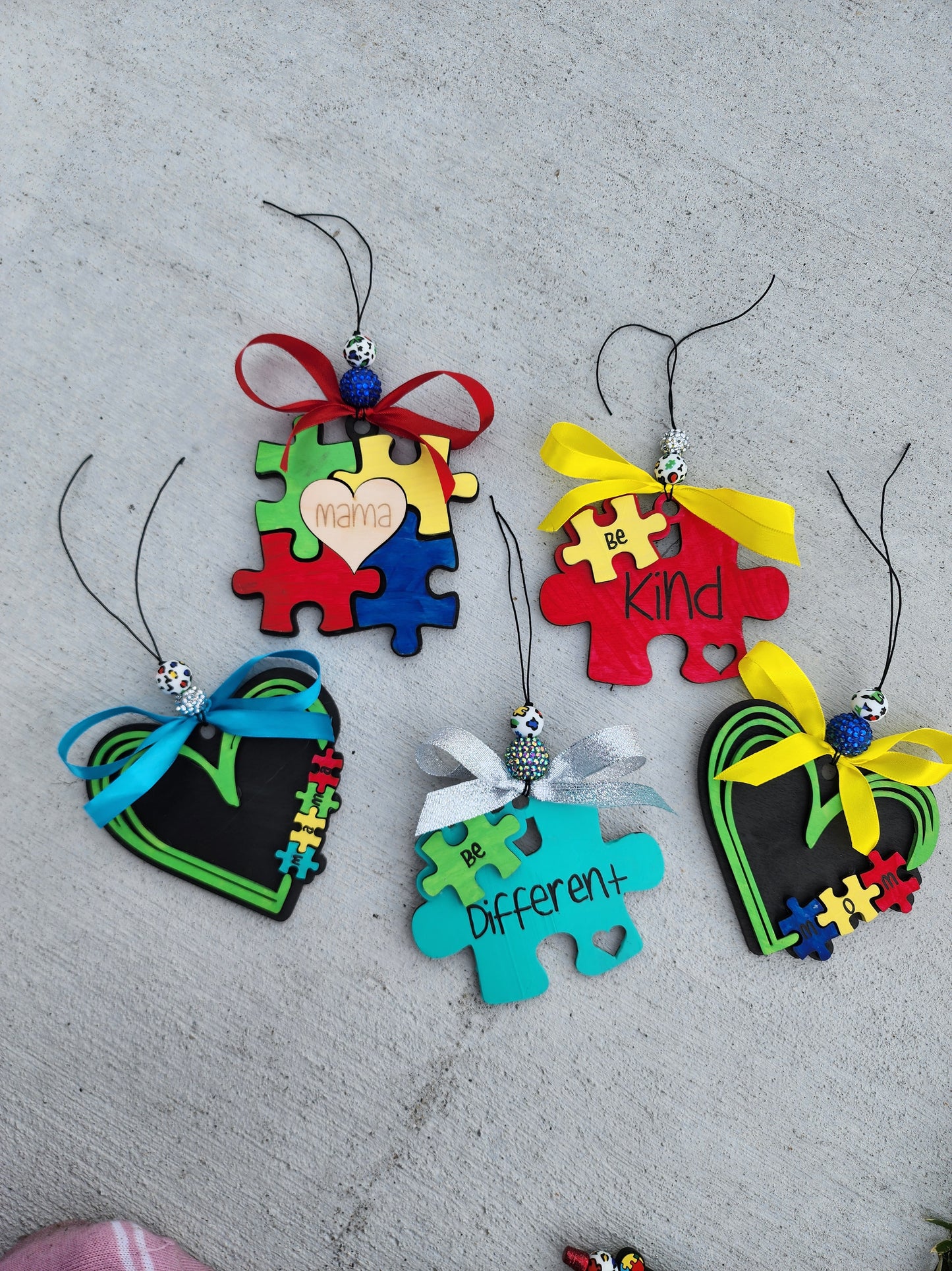 Autism Car Charm
