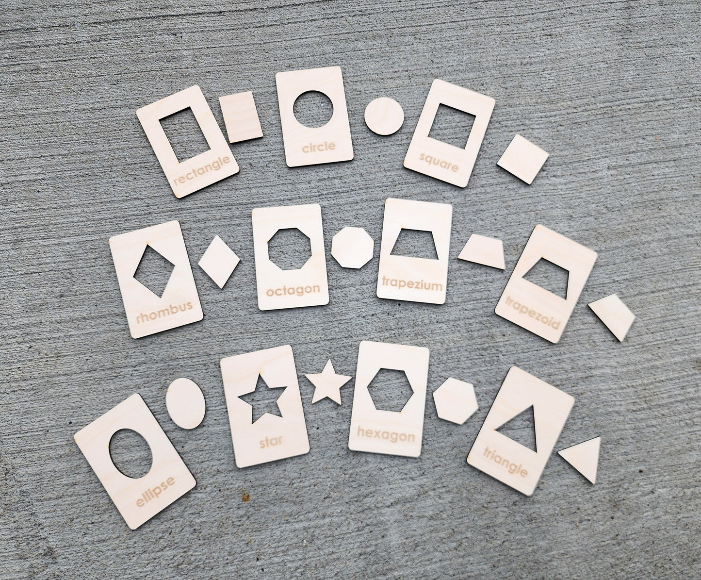 Shape Cards