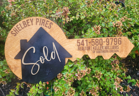 Realtor  Sold Key Sign