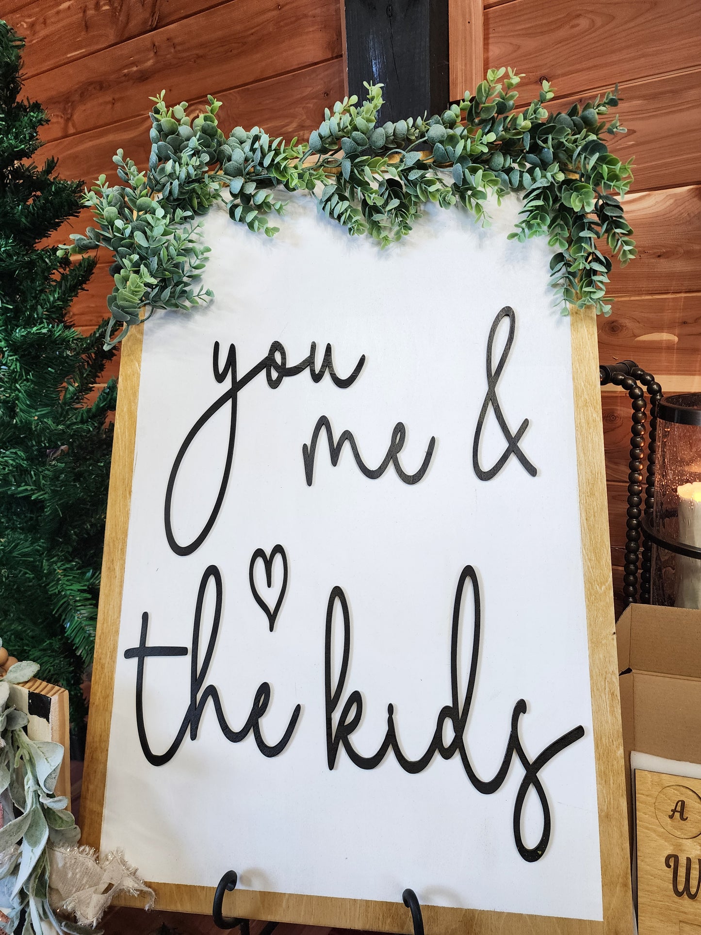 You, Me and the Kids  20x 30sign