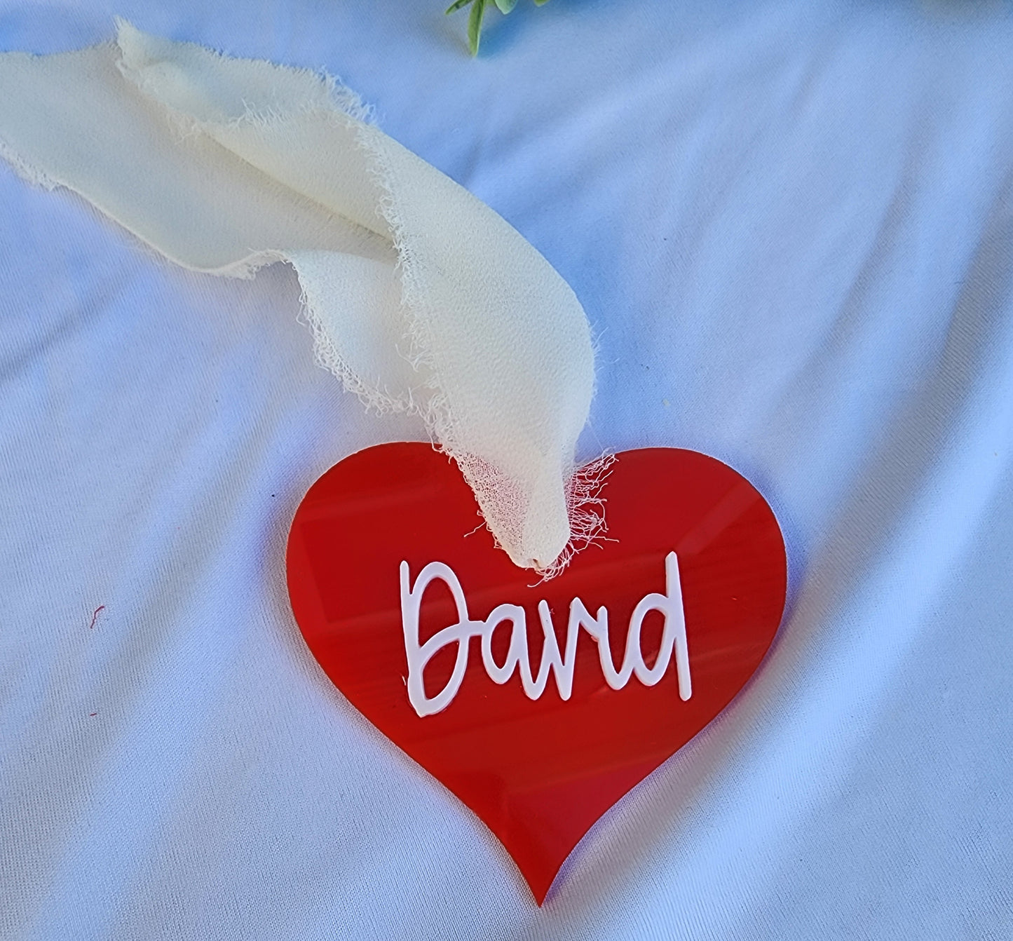 Big Heart clips or Tag