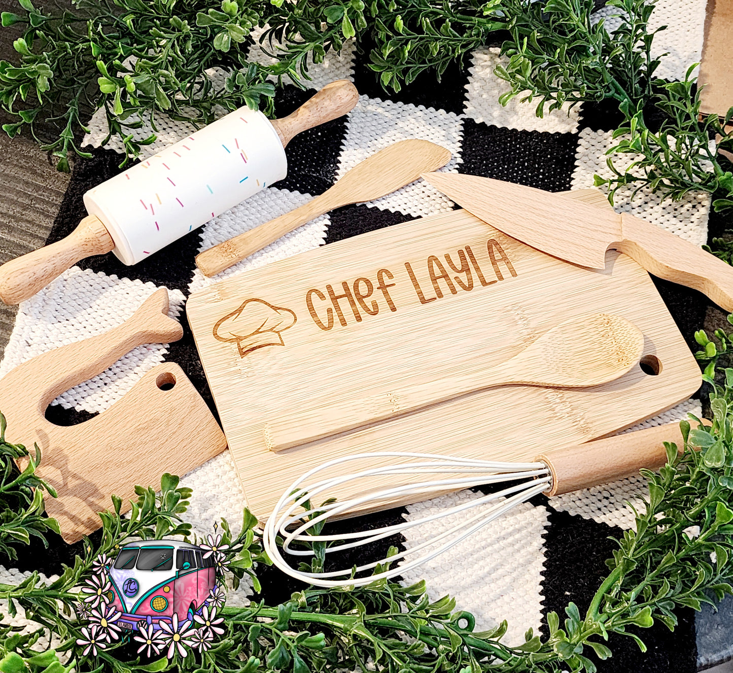 Engraved Cooking set