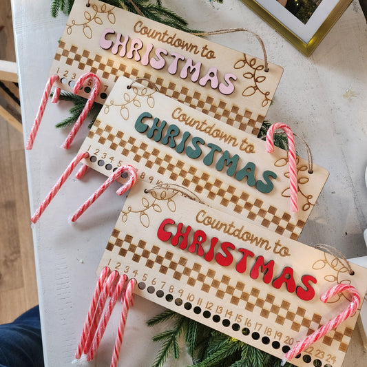 Candy Cane Count Down