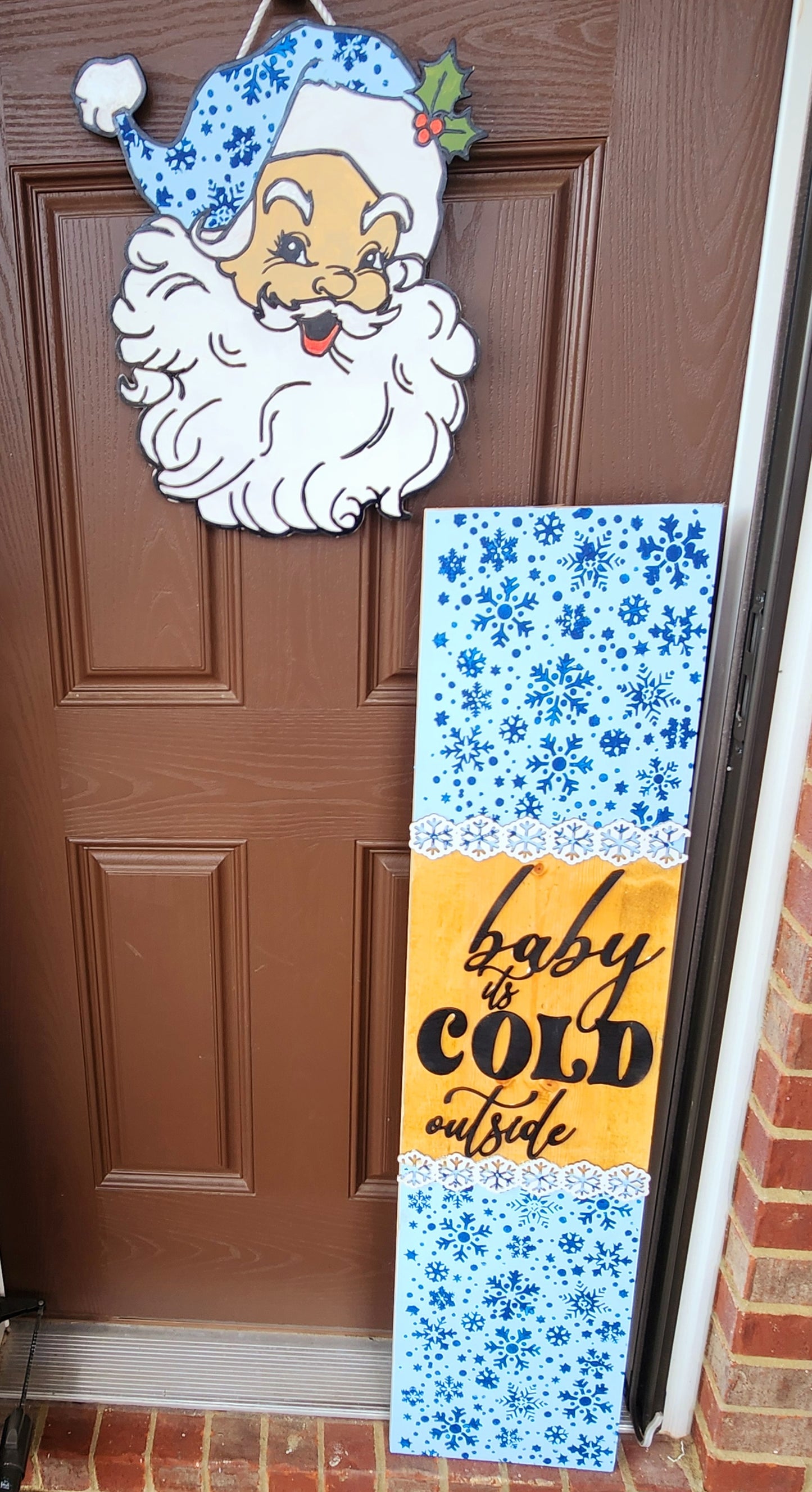 Baby its cold outside Porch Set