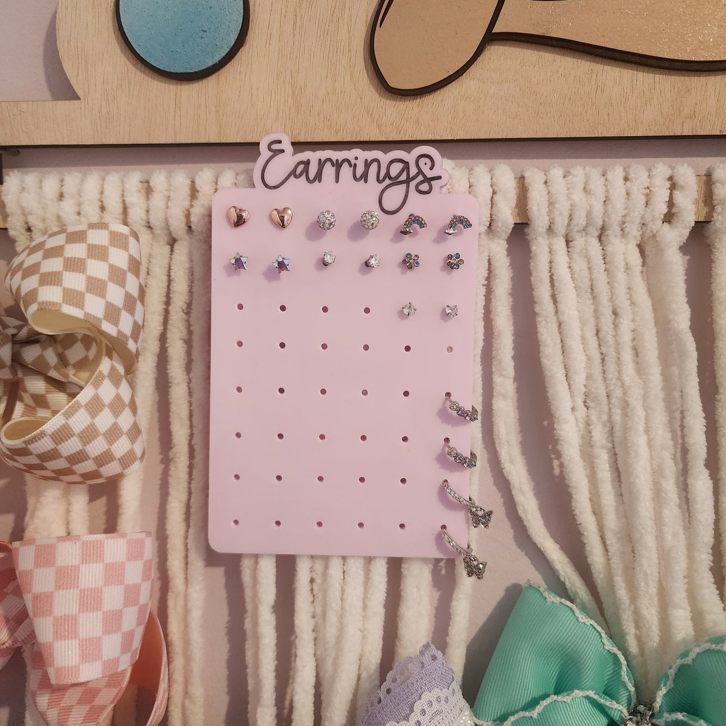 Acrylic Earring Holder