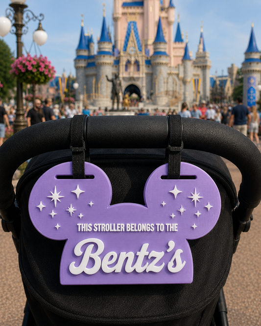 Disney Stroller Sign