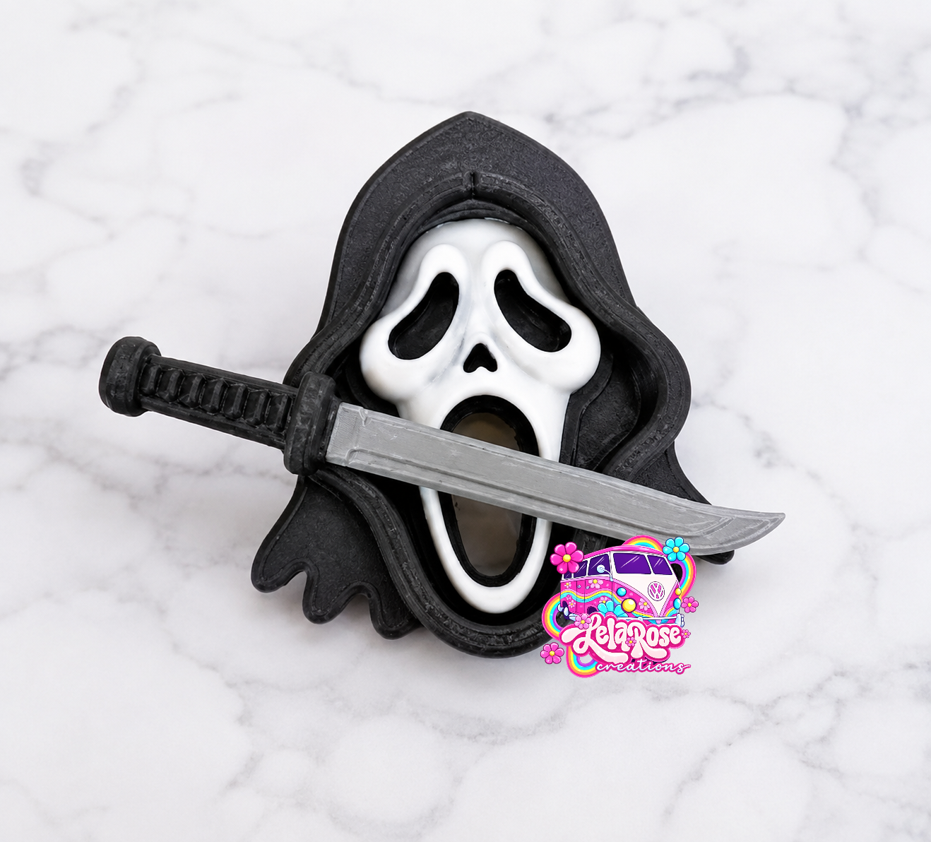 Ghost Face Hair Pin