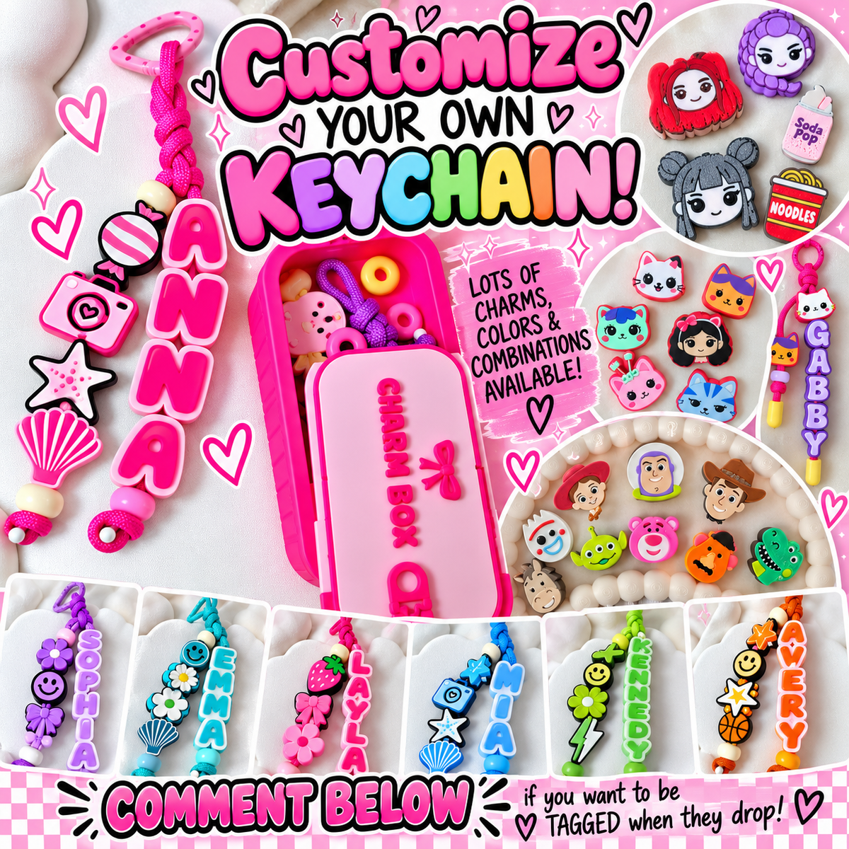 DIY KEYCHAINS KIT