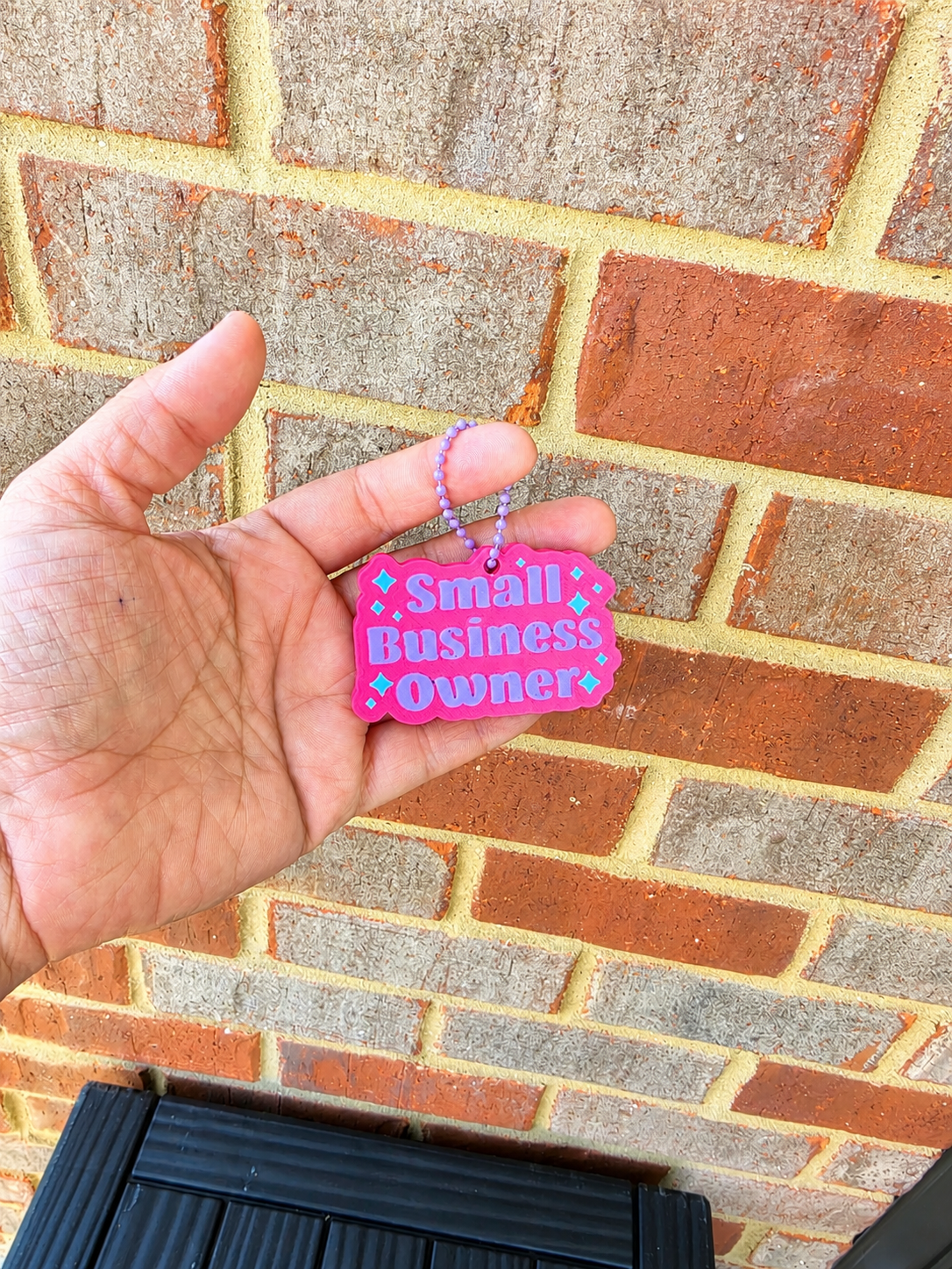 Small Business Owner NFC Keychain