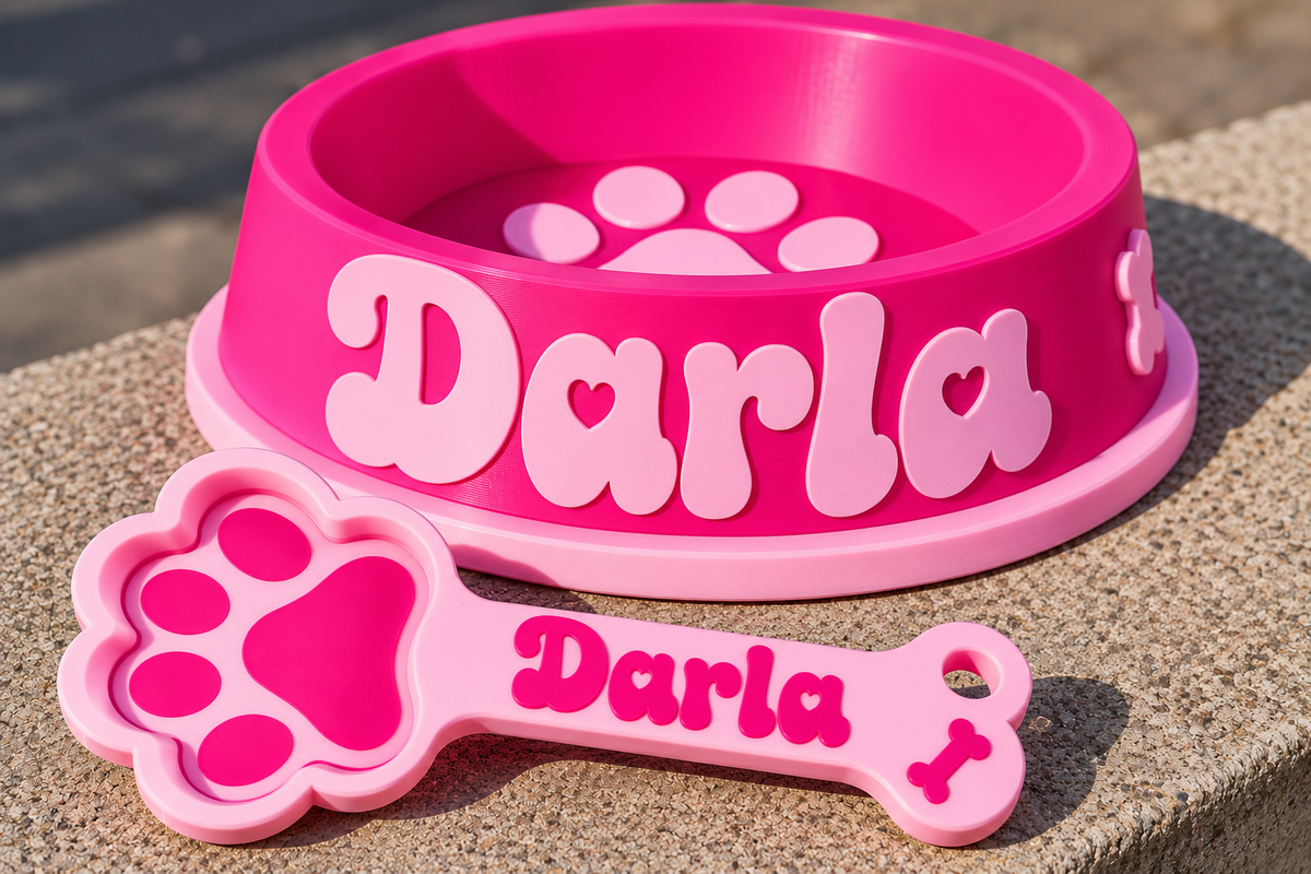 Dog Bowl and Scooper